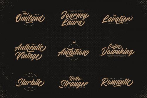 Atlantic Time Script Font