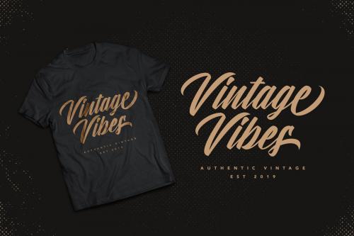 Atlantic Time Script Font