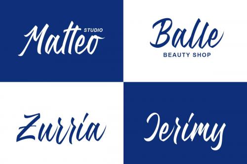 Attina Romatic Script Font