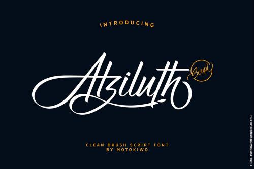 Atziluth Script Font