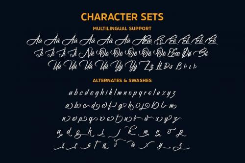 Atziluth Script Font