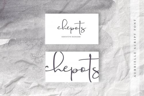 Aubrielle Script Font