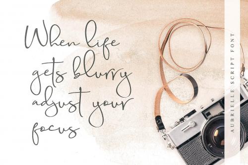 Aubrielle Script Font