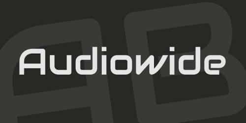 Audiowide Font