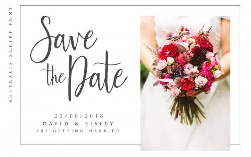 Australis Modern Script Font