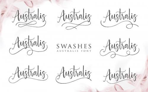Australis Modern Script Font