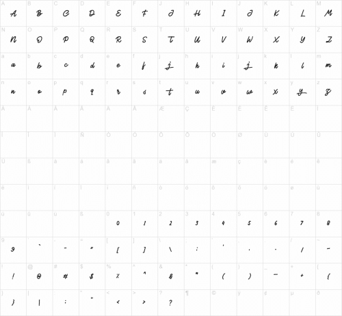 Authentic Monoline Script Font
