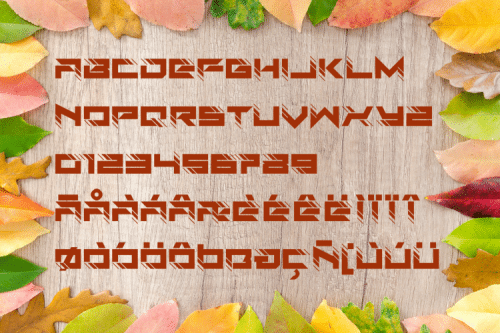 Auto Techno Font