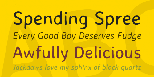 Averia Sans Libre Font Family