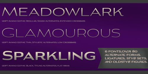 Aviano Gothic Font
