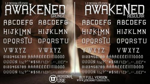 Awakened Font