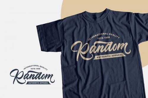 Azingdar Retro Bold Script Font
