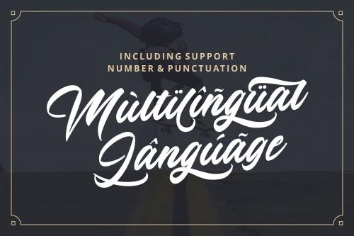 Azingdar Retro Bold Script Font