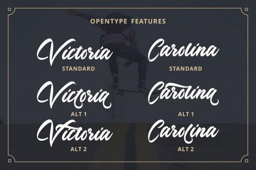 Azingdar Retro Bold Script Font