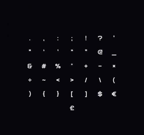 Azonix Typeface