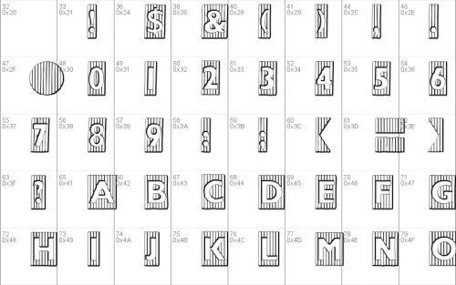 Bad Baltimore Beveled Font