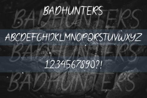 Bad Hunters Font
