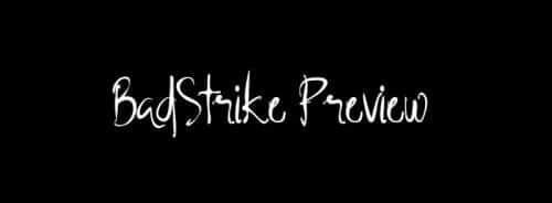 Bad Strike Script Font
