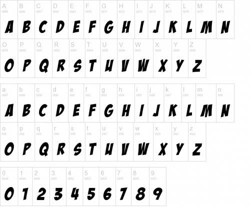 Badaboom BB Font