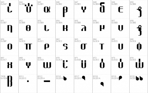 Badwolf Typeface