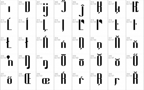 Badwolf Typeface