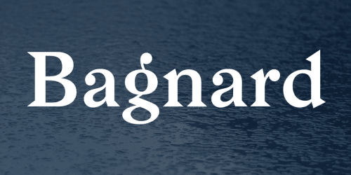 Bagnard Font