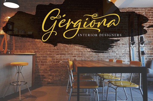 Bahagia Calligraphy Font