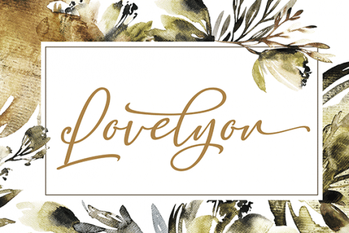 Bahagia Calligraphy Font