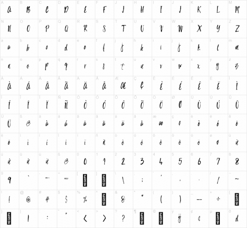 Bahamas Brush Font