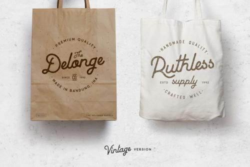 Baheula Vintage Typeface