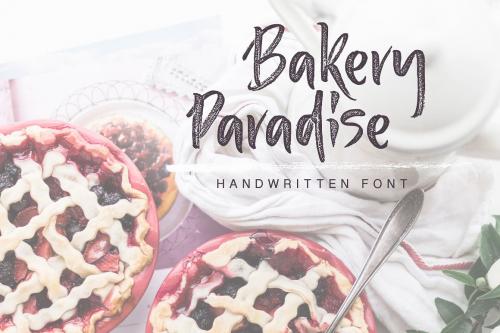 Bakery Paradise Handwritten Font