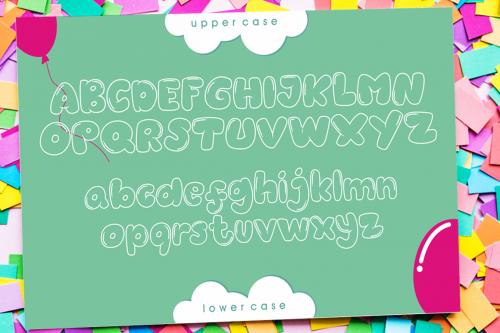 Balonku Cartoon Font