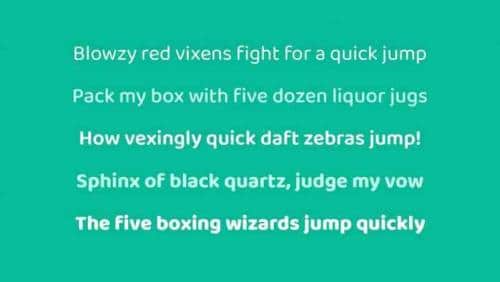 Baloo Font Family