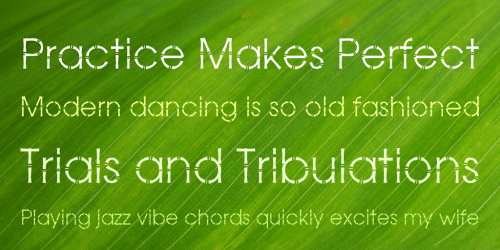 Bamboo Gothic Font