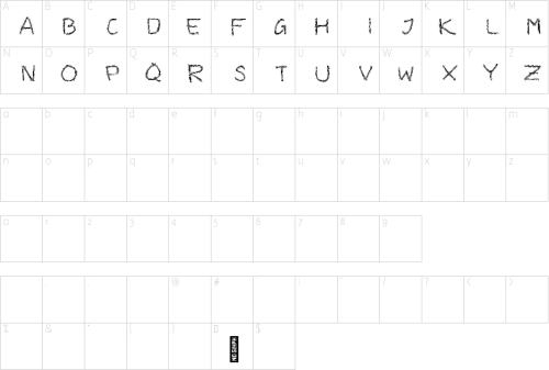 Barbed Wire Font
