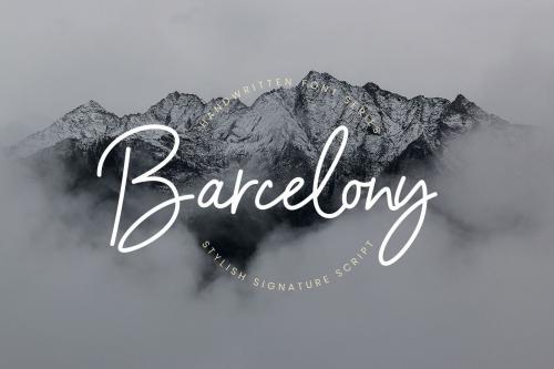 Barcelony Handwritten Font