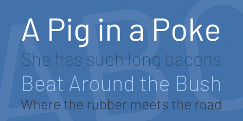 Barlow Font Family