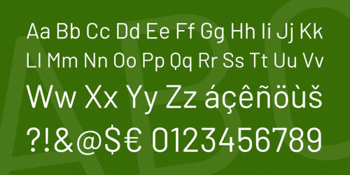 Barlow Font Family
