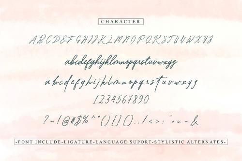 Bartdeng Handwritten Font