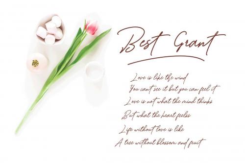 Bartdeng Handwritten Font