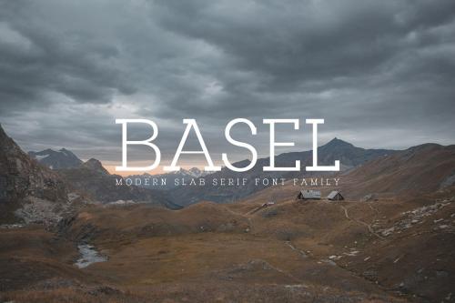 Basel Slab Serif Font Family