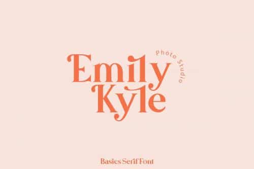 Basics Serif Script Font