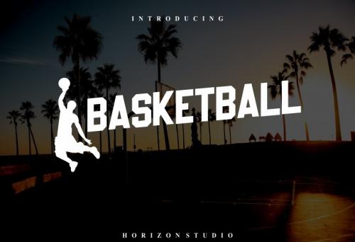 Basketball Sans Serif Font