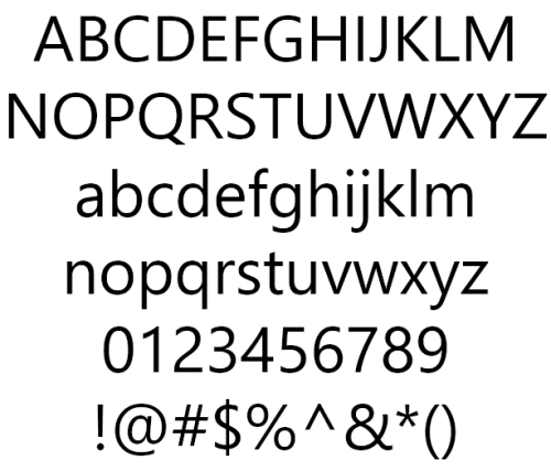 Batang Font
