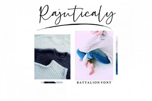 Battalion Handwritten Font