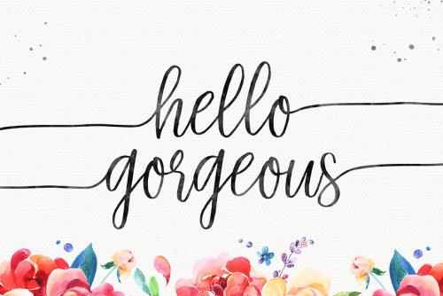 Be Bright Script Font