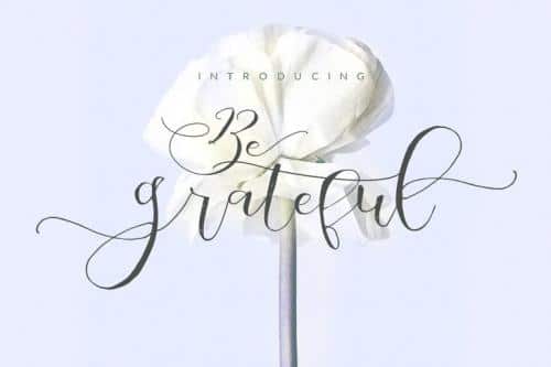 Be Grateful Script