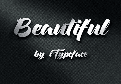 Beautiful Font