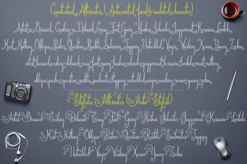 Beautiful Friends Script Font