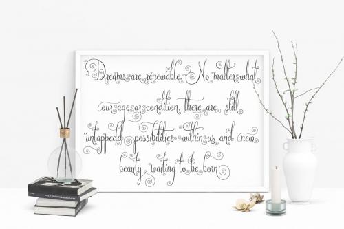 Beautiful Friends Script Font